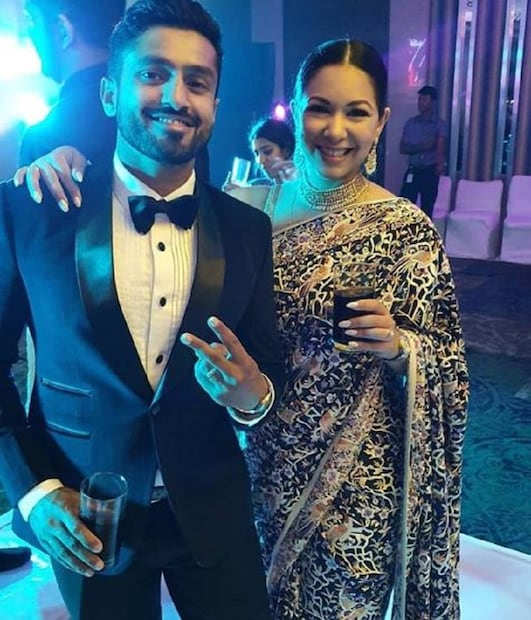 রিসেপশনেও ঝকঝকে সেজেছিলেন নব দম্পতি ৷ Photo- Instagram 