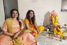জাদুকরদের বাড়িতে বিদ্য়াদেবীর আরাধনা