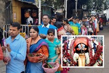 নতুন বছরের প্রথম দিন ভিড় উপচে পড়েছে কালীঘাটে, লাখো ভক্তের সমাগম,চলছে পূজার্চনা