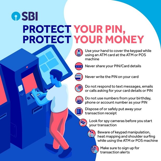 SBI ট্যুইট করেছে বলেজে যে ব্যাঙ্ক কখনও গ্রাহক থেকে ইউজার আইডি, পাসওয়ার্ড, এটিএম পিন নম্বর, CVV নম্বর, OTP বা  UPI নম্বর চায় না। তাই যে কোনও Transaction করার আগে এইগুলো মাথায় রাখা দরকার। 
