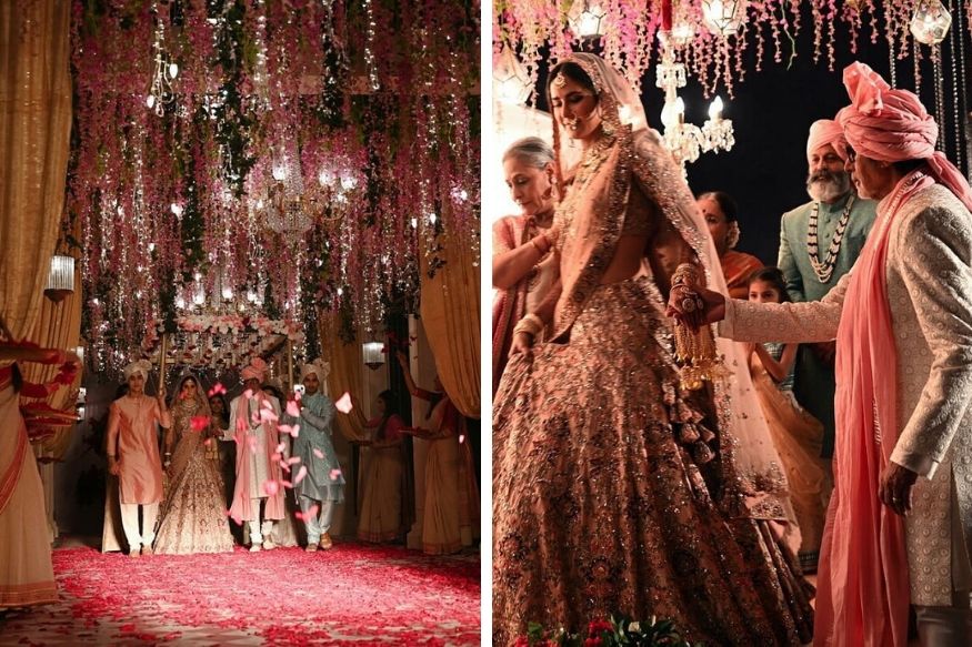 • চুপিসাড়ে বিয়ে সারলেন ইন্ডাস্ট্রির অন্যতম সুন্দরী ব্যাচেলর নায়িকা ক্যাটরিনা কাইফ ৷ হালকা গোলাপী লেহেঙ্গায় বিয়ের আসরে ক্যাটকে লাগছিল মোহময়ী ৷ • চুপিসাড়ে বিয়ে সারলেন ইন্ডাস্ট্রির অন্যতম সুন্দরী ব্যাচেলর নায়িকা ক্যাটরিনা কাইফ ৷ হালকা গোলাপী লেহেঙ্গায় বিয়ের আসরে ক্যাটকে লাগছিল মোহময়ী ৷