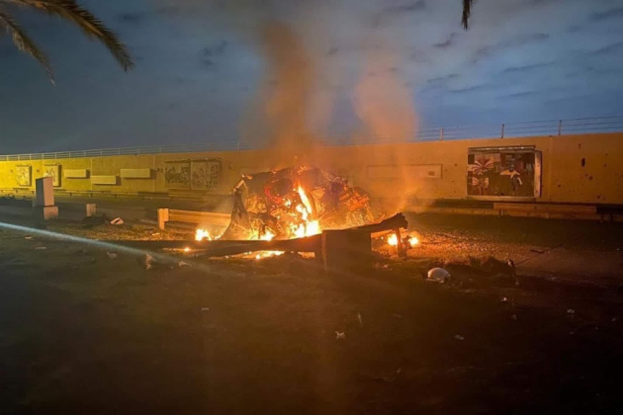 ট্রাম্পের নির্দেশেই বাগদাদে মার্কিন ড্রোন হামলা