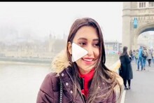 ঝিরিঝিরি বৃষ্টি, হাড় কাঁপানো ঠান্ডা, লন্ডন ব্রিজ থেকে ভিডিও শেয়ার করলেন মিমি