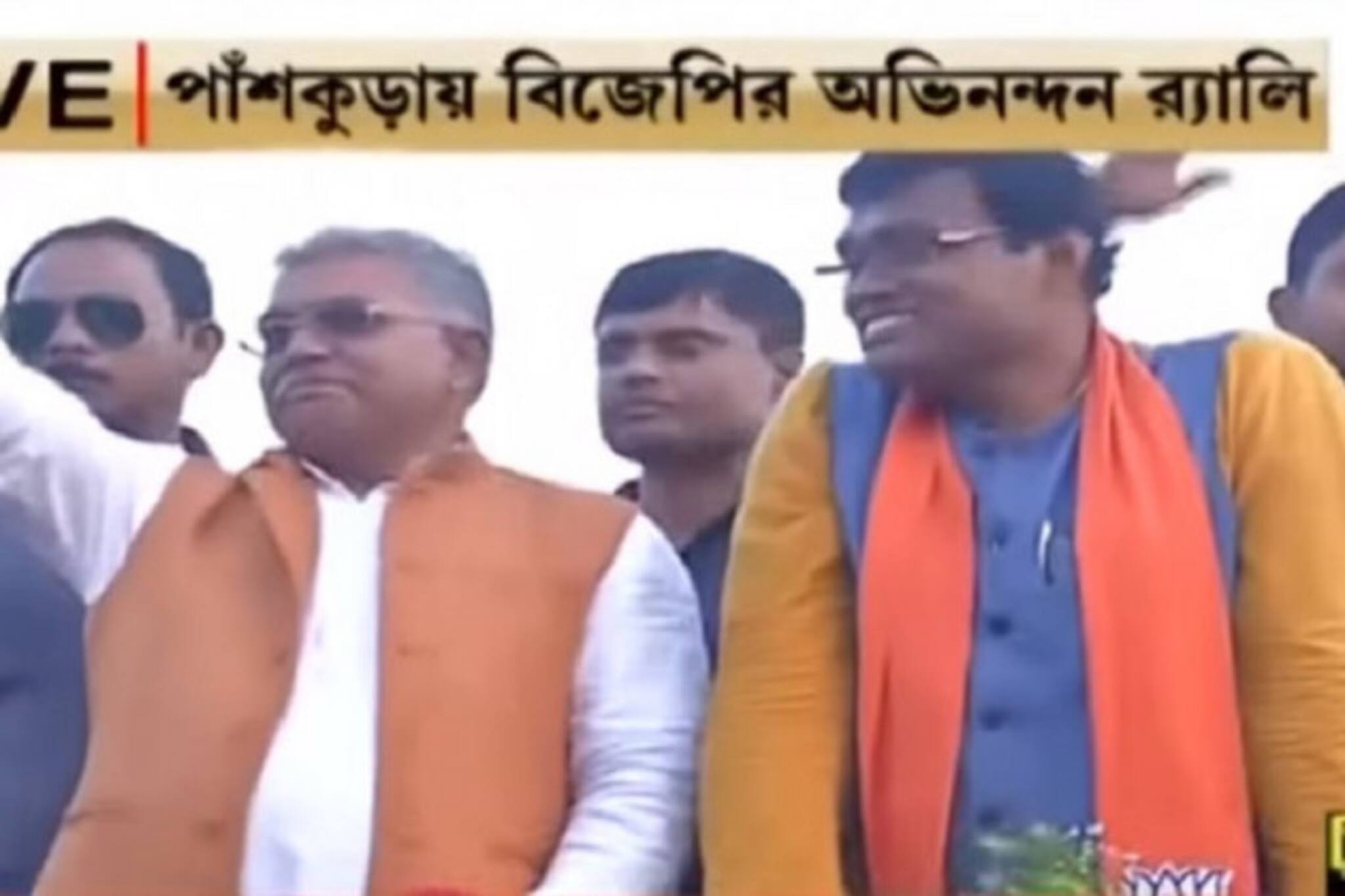 পাঁশকুড়ায় অভিনন্দন মিছিল