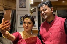 নতুন বরকে চোখে হারাচ্ছেন, দেখুন সৃজিতকে কীভাবে কাছে ডাকলেন মিথিলা