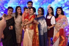 কে আপন কে পর ধারাবাহিকের পরমের ছেলের মুখে ভাতে চাঁদের হাট, খুশি বিশ্বজিৎ-অন্তরাও