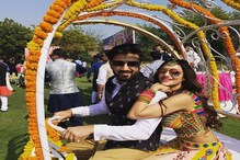 নুসরত ও নিখিল একাই জমালেন বিয়ে বাড়ি ! ভাইরাল ছবি নুসরত ও নিখিল একাই জমালেন বিয়ে বাড়ি ! ভাইরাল ছবি