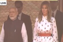 রাষ্ট্রপতি ভবনে ট্রাম্প দম্পতি, বেজে উঠল দুদেশের জাতীয় সঙ্গীত, দেখুন সেই মুহূর্