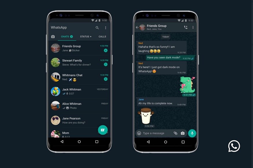 কীভাবে অ্যাটিভেট করবেন এই ডার্ক মোড? Android 10 ফোন ব্যবহার করছেন যারা- প্রথমে গুগল প্লে স্টোরে গিয়ে হোয়াটসঅ্যাপ অ্যাপটিকে আপডেট করুন। এর পর সেটিংসে গিয়ে ডিসপ্লেতে ক্লিক করুন। এখানে আপনি ডার্ক মোড অপশনটি দেখতে পাবেন। কীভাবে অ্যাটিভেট করবেন এই ডার্ক মোড? Android 10 ফোন ব্যবহার করছেন যারা- প্রথমে গুগল প্লে স্টোরে গিয়ে হোয়াটসঅ্যাপ অ্যাপটিকে আপডেট করুন। এর পর সেটিংসে গিয়ে ডিসপ্লেতে ক্লিক করুন। এখানে আপনি ডার্ক মোড অপশনটি দেখতে পাবেন।