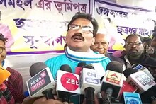 বাইক র‍্যালিতে ভূমিপুত্র ছত্রধরকে বরণ করল লালগড়