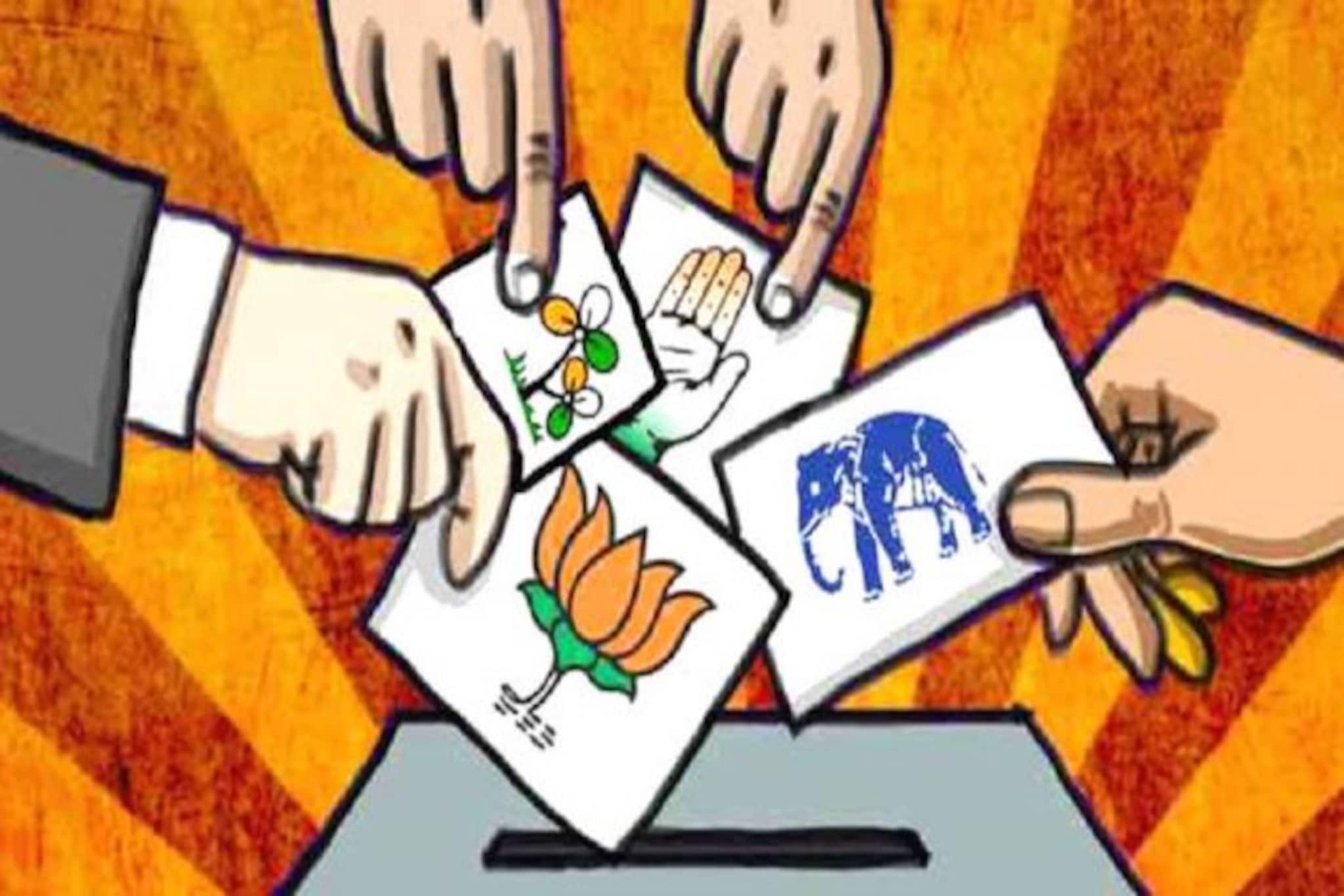 দিল্লি নির্বাচনের আগে আজ শেষ প্রচারে জোর কদমে রাজনৈতিক দলগুলি