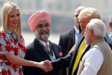 Namaste Trump: মোতেরায় ট্রাম্প কন্যা ইভাঙ্কা ট্রাম্পের অভ্যর্থনা