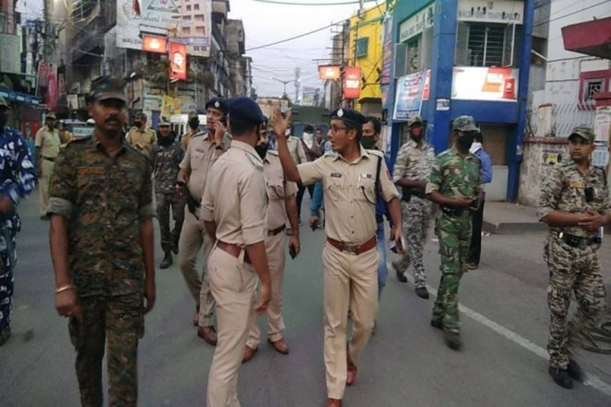 জনতা কারফিউ এর রেশ ধরেই লকডাউন হল মালদহ