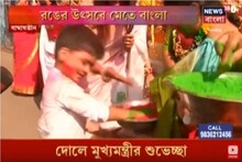 বসন্তোৎসবে মেতে টলিউড, এক নজরে দেখে নিন তারকাদের দোল উৎসব