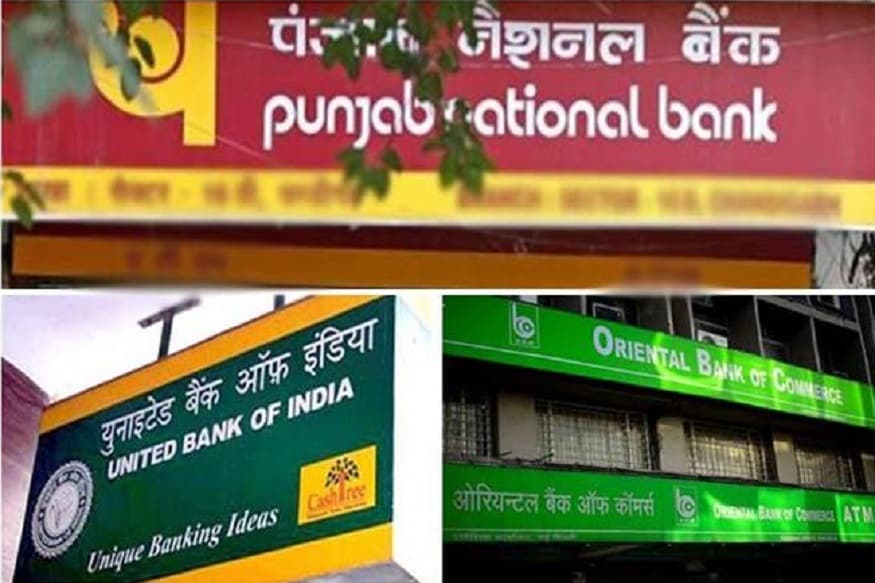 প্রধানমন্ত্রী নরেন্দ্র মোদির ক্যাবিনেট বৈঠকে ১০টি সরকারি ব্যাঙ্কের সংযুক্তিকরণের অনুমোদন দেওয়া হয়েছে ৷ সূত্রের খবর অনুযায়ী, এই বিষয়ে বুধবার দুপুর ৩টে নাগাদ সাংবাদিক বৈঠকে ঘোষণা করা হতে পারে ৷ ৩০ অগাস্ট ২০১৯ এ ১০ সরকারি ব্যাঙ্কের মার্জারের বিষয়ে ঘোষণা করা হয়েছিল ৷ চলতি সপ্তাহে এই বিষয়ে নোটিফিকেশন জারি করতে পারে সরকার ৷ এই মার্জারের পর দেশে চারিট বড় ব্যাঙ্ক তৈরি হতে চলেছে ৷ ১ এপ্রিল ২০২০ থেকে নতুন ব্যাঙ্ক কার্যকর হতে চলেছে ৷ প্রধানমন্ত্রী নরেন্দ্র মোদির ক্যাবিনেট বৈঠকে ১০টি সরকারি ব্যাঙ্কের সংযুক্তিকরণের অনুমোদন দেওয়া হয়েছে ৷ সূত্রের খবর অনুযায়ী, এই বিষয়ে বুধবার দুপুর ৩টে নাগাদ সাংবাদিক বৈঠকে ঘোষণা করা হতে পারে ৷ ৩০ অগাস্ট ২০১৯ এ ১০ সরকারি ব্যাঙ্কের মার্জারের বিষয়ে ঘোষণা করা হয়েছিল ৷ চলতি সপ্তাহে এই বিষয়ে নোটিফিকেশন জারি করতে পারে সরকার ৷ এই মার্জারের পর দেশে চারিট বড় ব্যাঙ্ক তৈরি হতে চলেছে ৷ ১ এপ্রিল ২০২০ থেকে নতুন ব্যাঙ্ক কার্যকর হতে চলেছে ৷