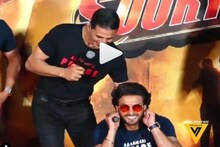সাংবাদিক বৈঠকে আসতে দেরি, রণবীরকে কান ধরে ওঠবোস করালেন অক্ষয় !