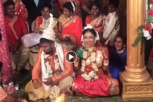 সোশ্যাল মিডিয়ায় বিস্ফোরণ ! বিয়ে করতে বসে তুমুল নাচ নতুন বউয়ের