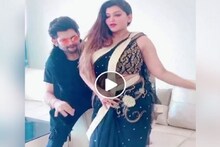 ফিনফিনে কালো শিফনে শরীরি হিল্লোল, গায়কের স্ত্রীর নাচে সোশ্যাল মিডিয়া উত্তাল