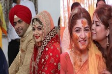 প্রথম বিবাহবার্ষিকী, সেদিনের গায়ে হলুদে নতুন বউ শ্রাবন্তী