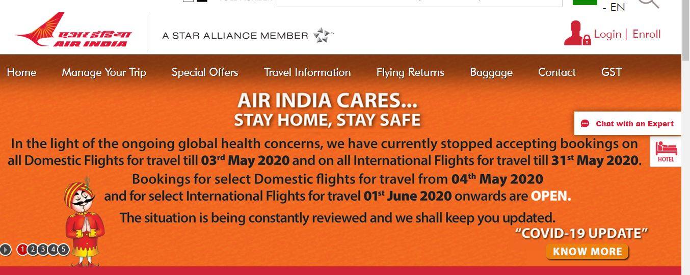 Photo Courtesy: Air India