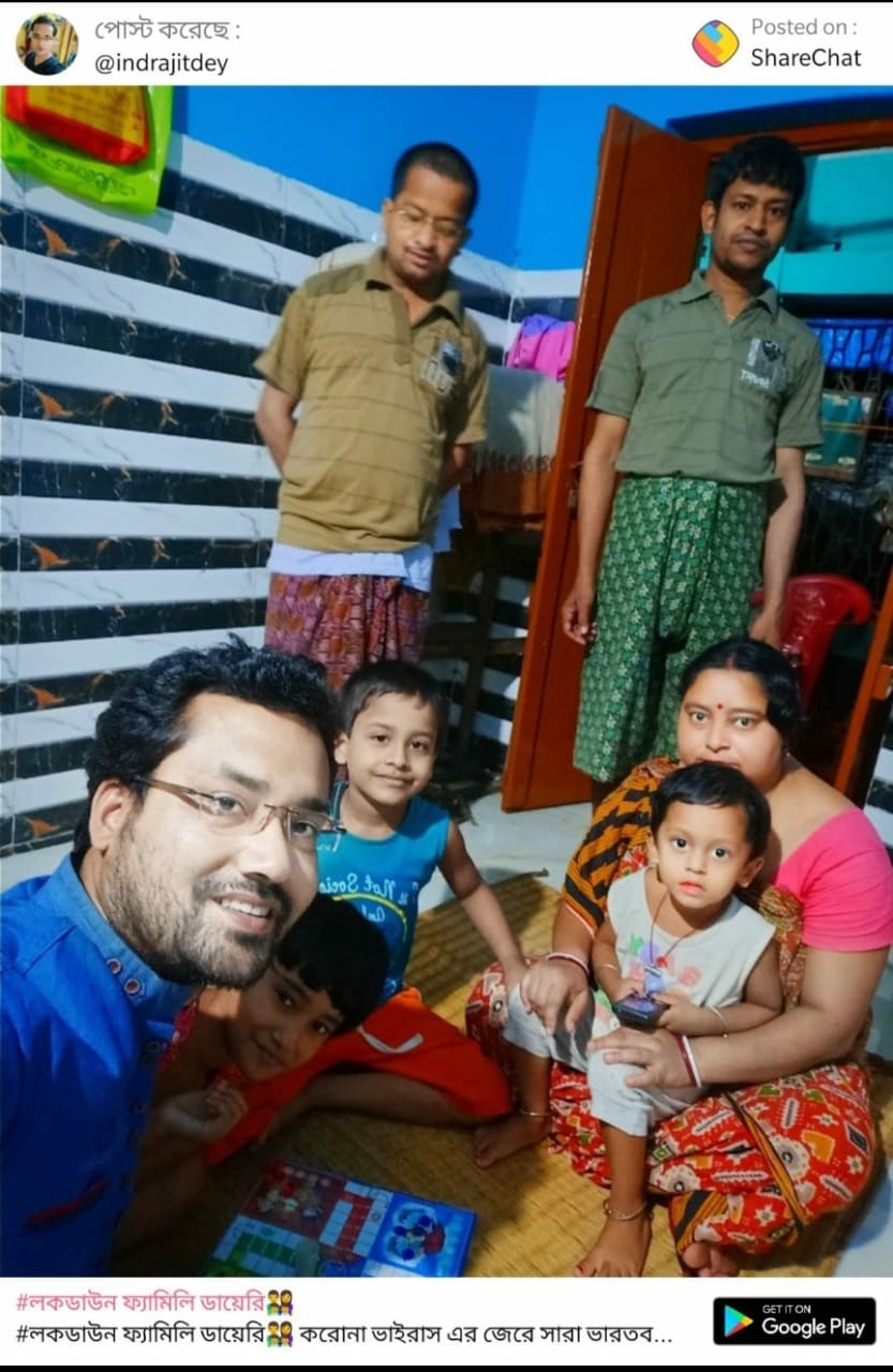 তবে লকডাউনের একটা ভাল দিকও রয়েছে ৷ সেটা হল, সবাই এখন পরিবারের সঙ্গে অনেকটা সময় কাটাতে পারছেন ৷ যা দৈনন্দিন কাজের ব্যস্ততায় সম্ভব হয়ে ওঠে না ৷ বাবা-মা, স্ত্রী, ছেলে-মেয়ে এবং পরিবারের অন্যান্য সদস্যরা সবাই একসঙ্গে রয়েছেন ৷ নিশ্চয় সমস্যা বাড়ছে, কিন্তু পরিবারের সঙ্গে ‘কোয়ালিটি টাইম’ কাটানোর সুযোগটাই বা আর কতটা পাওয়া যায় ৷ তবে লকডাউনের একটা ভাল দিকও রয়েছে ৷ সেটা হল, সবাই এখন পরিবারের সঙ্গে অনেকটা সময় কাটাতে পারছেন ৷ যা দৈনন্দিন কাজের ব্যস্ততায় সম্ভব হয়ে ওঠে না ৷ বাবা-মা, স্ত্রী, ছেলে-মেয়ে এবং পরিবারের অন্যান্য সদস্যরা সবাই একসঙ্গে রয়েছেন ৷ নিশ্চয় সমস্যা বাড়ছে, কিন্তু পরিবারের সঙ্গে ‘কোয়ালিটি টাইম’ কাটানোর সুযোগটাই বা আর কতটা পাওয়া যায় ৷