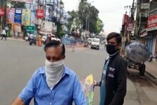 শহরজুড়েই মাস্ক বা ফেস কভার ছাড়ায় জনতার হুড়োহুড়ি 