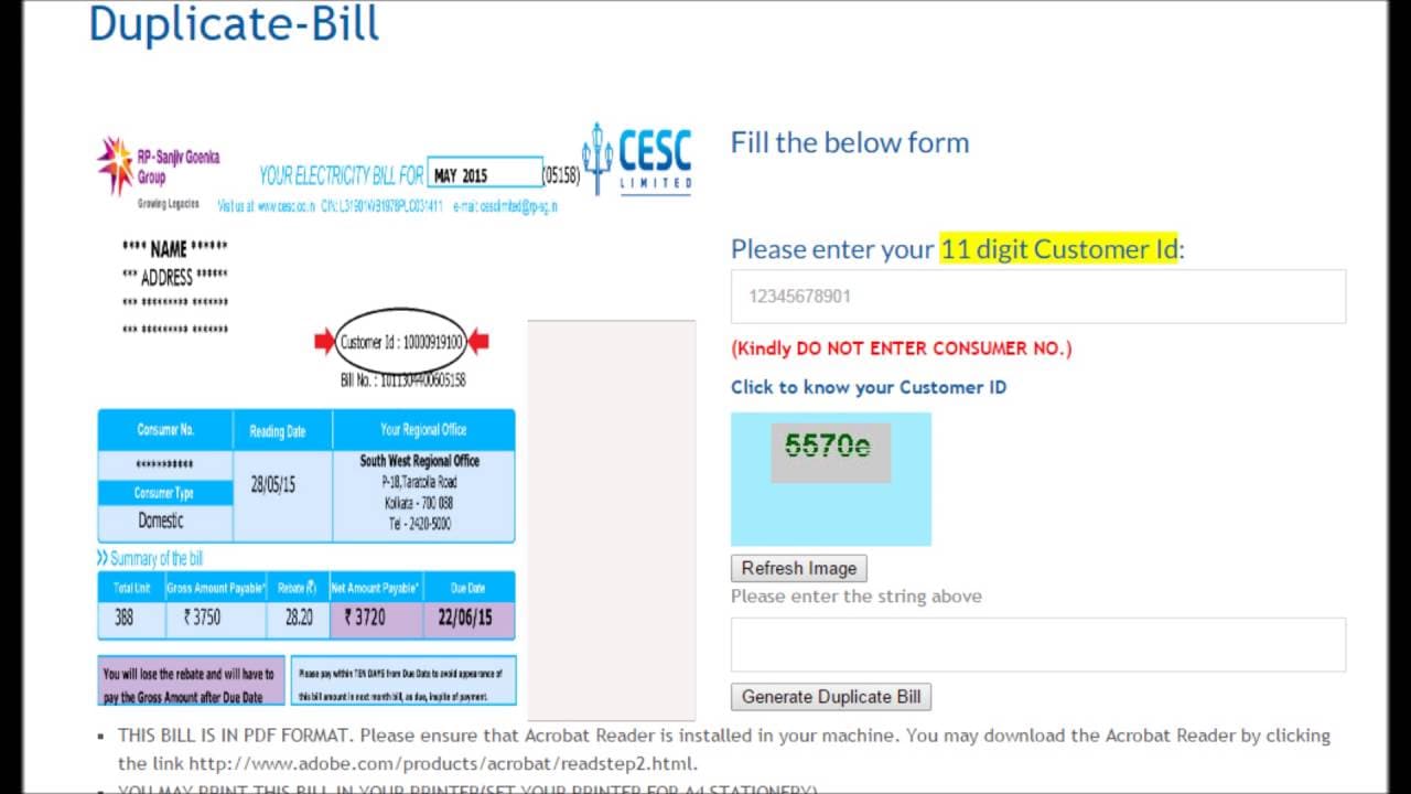 সংস্থার দাবি, মার্চে অধিকাংশ গ্রাহকই Provisional Bill পাবেন। অনলাইনে ওই বিল মেটাতে পারবেন গ্রাহকেরা। সেটা না সম্ভব হলে নিকটবর্তী কোনও স্পেনসার্স স্টোরে গিয়ে বিলের টাকা বাবদ চেক জমা দেওয়া যাবে ৷ Representational Image সংস্থার দাবি, মার্চে অধিকাংশ গ্রাহকই Provisional Bill পাবেন। অনলাইনে ওই বিল মেটাতে পারবেন গ্রাহকেরা। সেটা না সম্ভব হলে নিকটবর্তী কোনও স্পেনসার্স স্টোরে গিয়ে বিলের টাকা বাবদ চেক জমা দেওয়া যাবে ৷ Representational Image