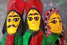 এবার আর কোনও পুজোর বরাত নেই, কাজ হারিয়ে মাথায় হাত নতুনগ্রামের কাঠের শিল্পীদের
