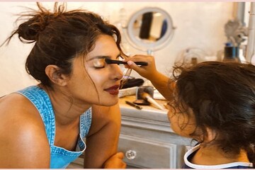 ছোট্ট ভাইঝির হাতে মেকআপ করে অভিভূত প্রিয়াঙ্কা চোপড়া, দেখুন ছবি...