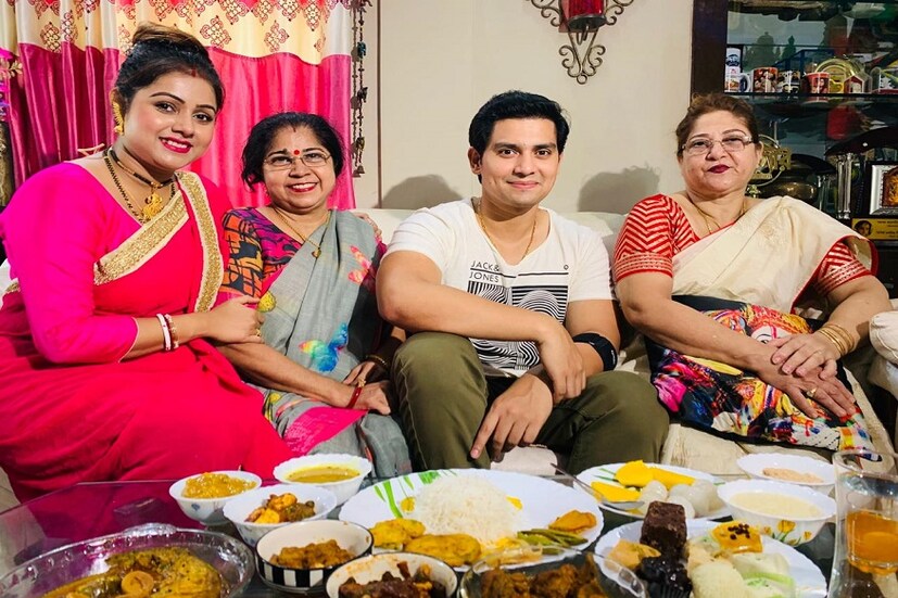 বিয়ের পরে প্রথম জন্মদিন ও জামাইষষ্ঠী কেটেছে অন্য ভাবেই জানিয়েছেন রাহুল ৷ ছবি সৌজন্যে রাহুল মজুমদার ৷