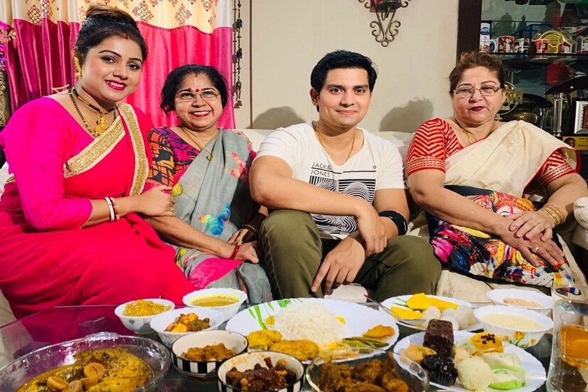 প্রশাসনের অনুমতি নিয়েই সকালে শ্বশুরবাড়িতে গিয়েছিলেন রাহুল ৷ ছবি সৌজন্যে রাহুল মজুমদার ৷