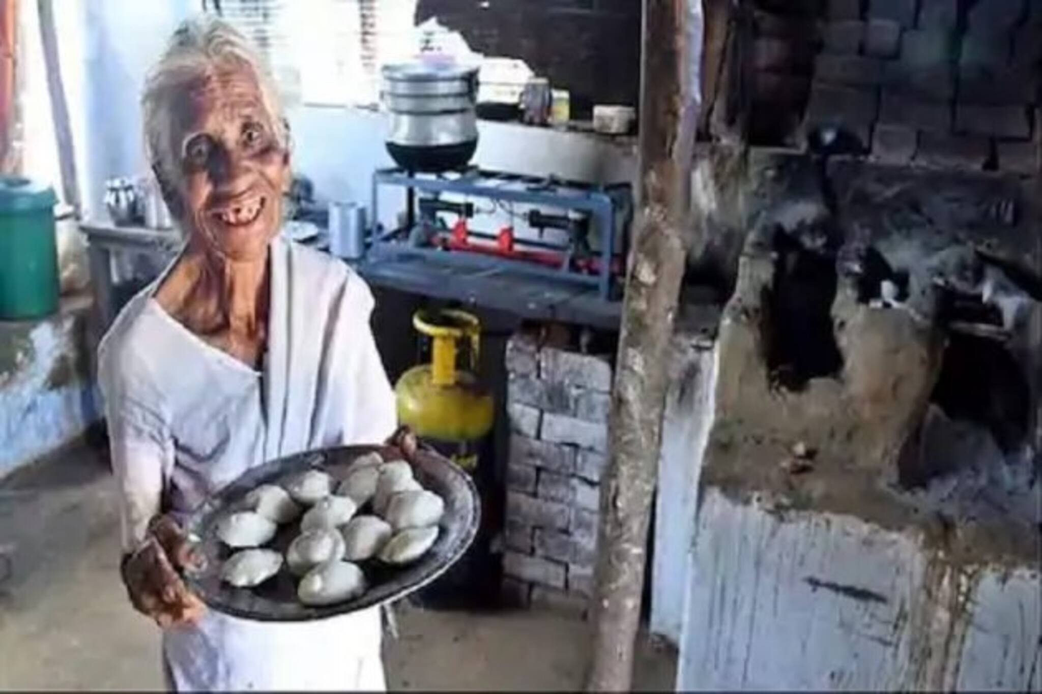 সাক্ষাৎ অন্নপূর্ণা!‌ শ্রমিকদের পেট ভরাতে এক টাকায় ইডলি দিচ্ছেন ৮৫ বছরের বৃদ্ধা