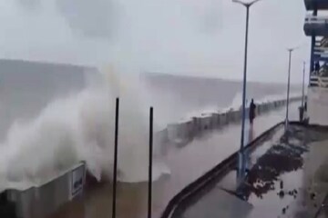পূর্ণিমার ভরা কোটালের জোয়ারে ব্যাপক জলোচ্ছ্বাস দিঘার সৈকতে, খুশি পর্যটকরা!