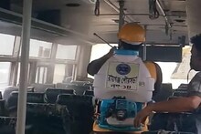 ২০ জন যাত্রী নিয়ে বাস চলানোর নির্দেশ, শুরু হয়ে গিয়েছে স্যানিটাইজ করার কাজ