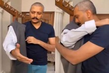 বাবা নেই, জন্মদিনে বাবার পোশাক জড়িয়ে রীতেশ, চোখে জল আনা ভিডিও...