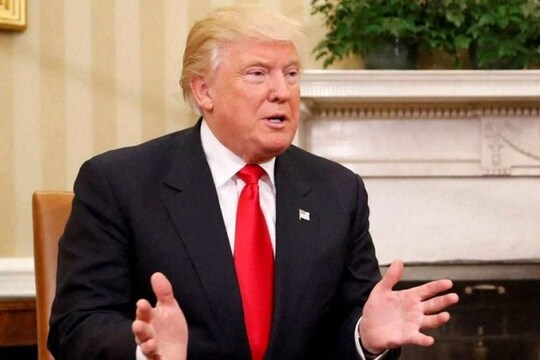 File Photo of Us president Donald Trump. (Image: PTI)