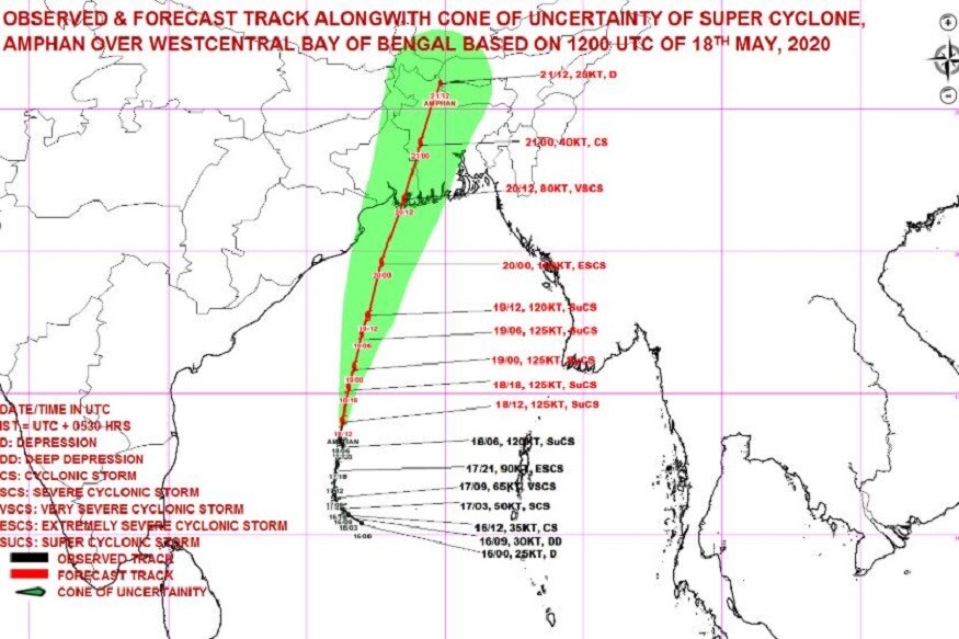 বুধবার সন্ধেয় দুই ২৪ পরগনা এবং পূর্ব মেদিনীপুরে ঝড়ের সর্বোচ্চ গতিবেগ হতে পারে ঘণ্টায় ১৯৫ কিলোমিটার। কলকাতা, হাওড়া, হুগলি এবং পশ্চিম মেদিনীপুরে ১২০ কিমি বেগে ঝড়ের সতর্কতা জারি হয়েছে। বুধবার সন্ধেয় দুই ২৪ পরগনা এবং পূর্ব মেদিনীপুরে ঝড়ের সর্বোচ্চ গতিবেগ হতে পারে ঘণ্টায় ১৯৫ কিলোমিটার। কলকাতা, হাওড়া, হুগলি এবং পশ্চিম মেদিনীপুরে ১২০ কিমি বেগে ঝড়ের সতর্কতা জারি হয়েছে।