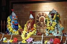 রথের চাকায় লকডাউন, তাই কোলে চড়েই মাসির বাড়ি গেলেন বর্ধমান রাজবাড়ির জগন্নাথ রথের চাকায় লকডাউন, তাই কোলে চড়েই মাসির বাড়ি গেলেন বর্ধমান রাজবাড়ির জগন্নাথ
