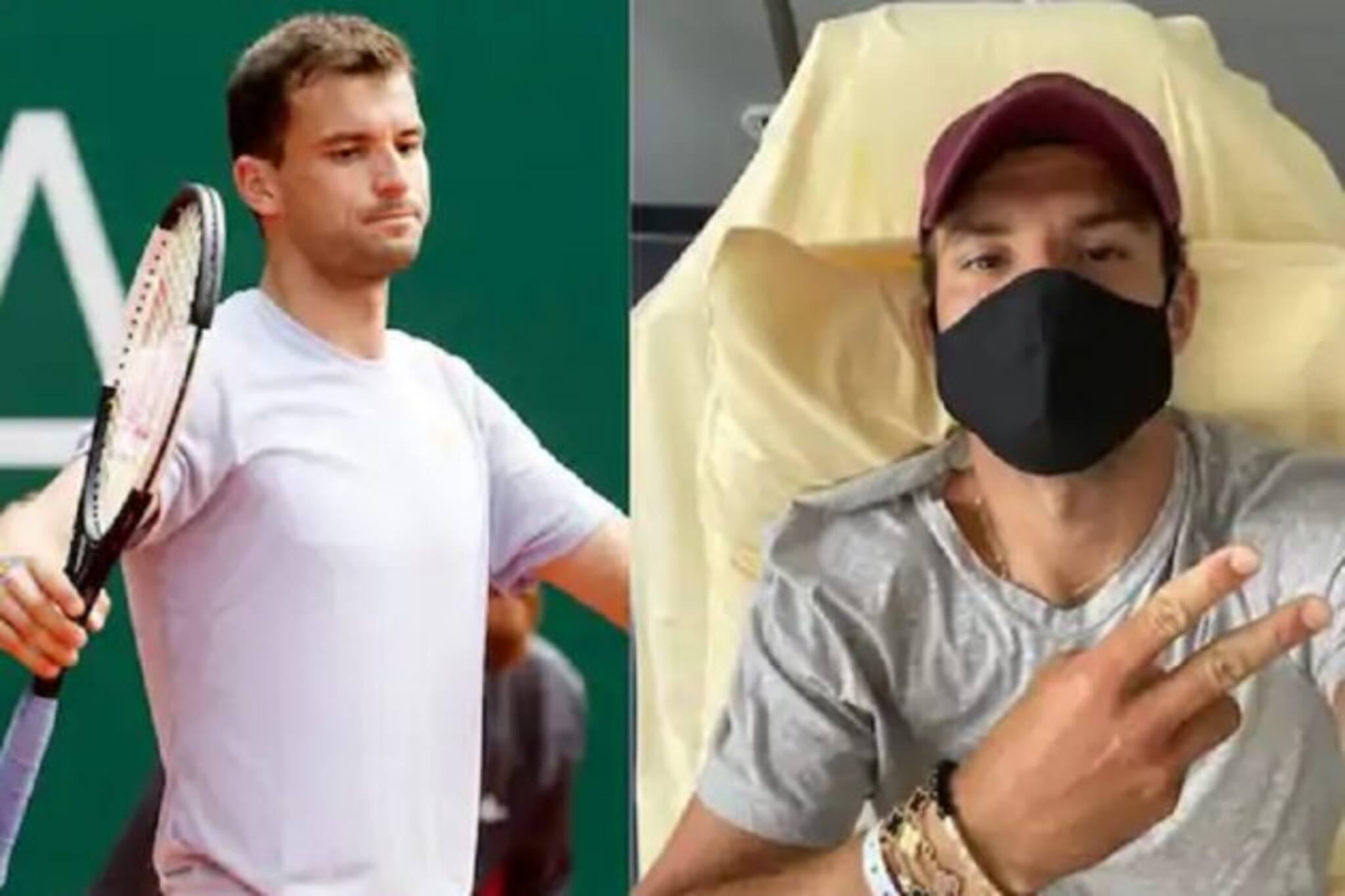 করোনায় আক্রান্ত বুলগেরিয়ার টেনিস তারকা গ্রিগর দিমিত্রভ ! কাঠগড়ায় জকোভিচ