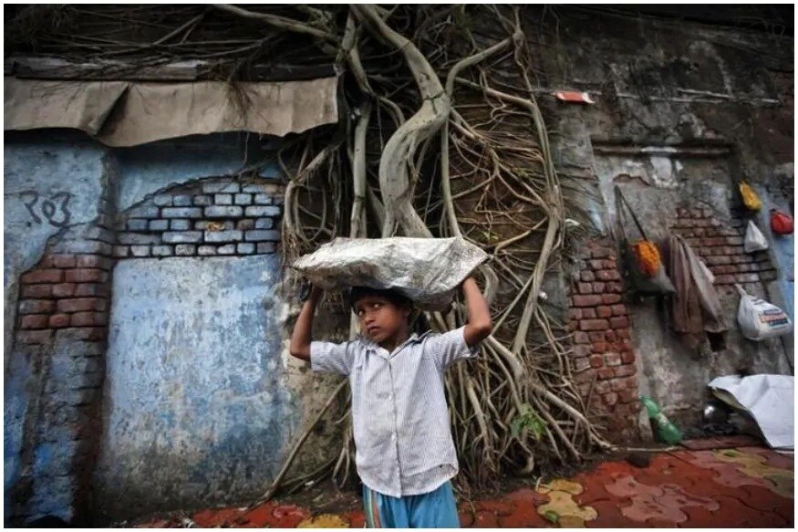 দারিদ্র্য ও সামাজিক সুরক্ষার অভাবই শিশু শ্রমের অন্যতম কারণ। আইএলও-র হিসেবে, দেশের প্রায় ৩.৫ কোটি শিশু শ্রমিকের ঝলকমাত্র। তাদের ৫৬ শতাংশ স্কুলেও যায় না। দারিদ্র্য ও সামাজিক সুরক্ষার অভাবই শিশু শ্রমের অন্যতম কারণ। আইএলও-র হিসেবে, দেশের প্রায় ৩.৫ কোটি শিশু শ্রমিকের ঝলকমাত্র। তাদের ৫৬ শতাংশ স্কুলেও যায় না।