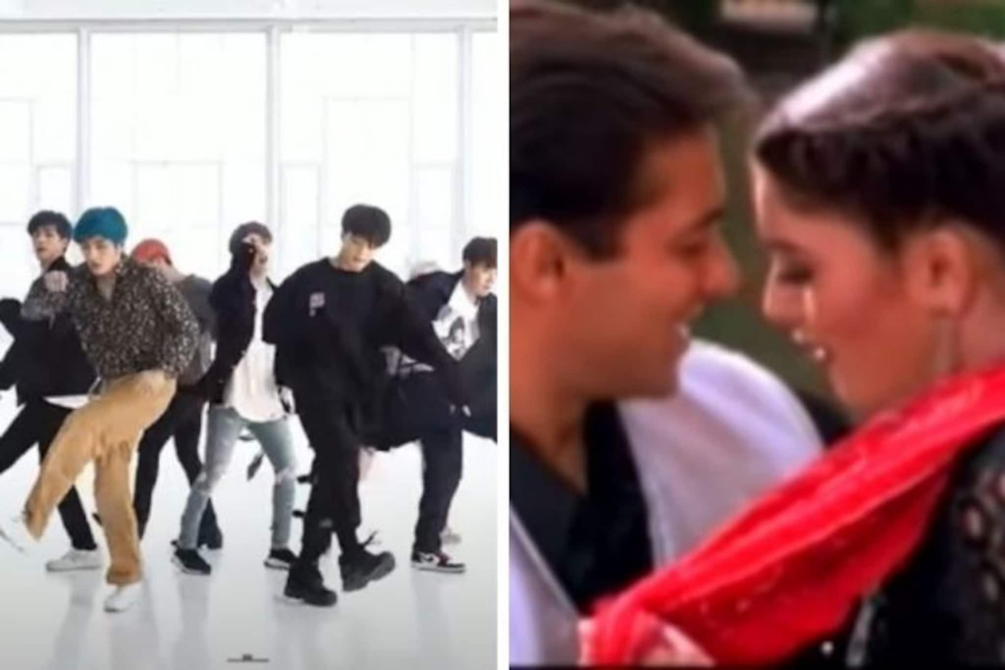 'চুনরি চুনরি' ৯০-এর বলিউডি গানে তুমুল নাচ সাউথ কোরিয়ান ব্যান্ড BTS -এর ! ভাইরাল ভিডিও
