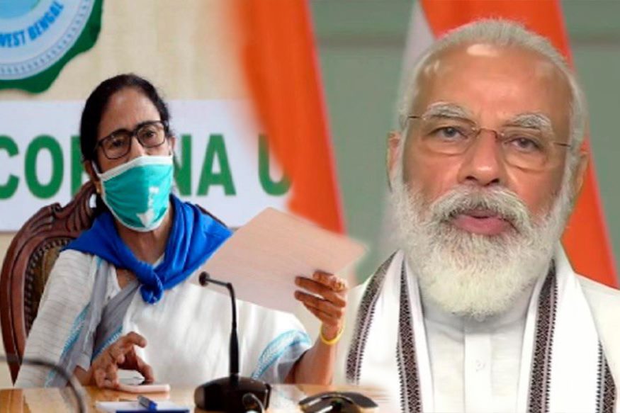 তোপ দেগেছেন মমতা- পাল্টা আক্রমণ শানিয়েছে পদ্ম শিবিরও। মঙ্গলবার বাঁকুড়া থেকেই প্রধানমন্ত্রীর সঙ্গে করোনা পরিস্থিতি এবং ভ্যাকসিন নিয়ে ভার্চুয়াল বৈঠকে যোগ দিচ্ছেন মুখ্যমন্ত্রী। সেই বৈঠকে প্রতিষেধক তৈরি ও বণ্টন নিয়ে কেন্দ্র রাজ্য বিস্তারিত আলোচনার সম্ভবনা রযেছে। তার আগেই সোমবার জনসভা থেকে সুর চড়িয়ে রাখলেন মমতা তোপ দেগেছেন মমতা- পাল্টা আক্রমণ শানিয়েছে পদ্ম শিবিরও। মঙ্গলবার বাঁকুড়া থেকেই প্রধানমন্ত্রীর সঙ্গে করোনা পরিস্থিতি এবং ভ্যাকসিন নিয়ে ভার্চুয়াল বৈঠকে যোগ দিচ্ছেন মুখ্যমন্ত্রী। সেই বৈঠকে প্রতিষেধক তৈরি ও বণ্টন নিয়ে কেন্দ্র রাজ্য বিস্তারিত আলোচনার সম্ভবনা রযেছে। তার আগেই সোমবার জনসভা থেকে সুর চড়িয়ে রাখলেন মমতা