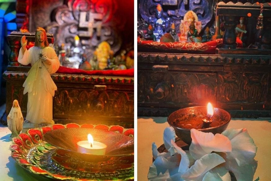 • সুশান্তের মৃত্যুর পর থেকে সোশ্যাল মিডিয়ায় নিজের কোনও ছবি পোস্ট করেননি অঙ্কিতা । লোক সমক্ষেও আসেননি । ঘরে বসে শুধুই ঈশ্বরের কাছে সুশান্তের জন্য প্রার্থনা করেছেন তিনি । সেই ছবিও পোস্ট করেছেন সোশ্যাল মিডিয়ায় । • সুশান্তের মৃত্যুর পর থেকে সোশ্যাল মিডিয়ায় নিজের কোনও ছবি পোস্ট করেননি অঙ্কিতা । লোক সমক্ষেও আসেননি । ঘরে বসে শুধুই ঈশ্বরের কাছে সুশান্তের জন্য প্রার্থনা করেছেন তিনি । সেই ছবিও পোস্ট করেছেন সোশ্যাল মিডিয়ায় ।