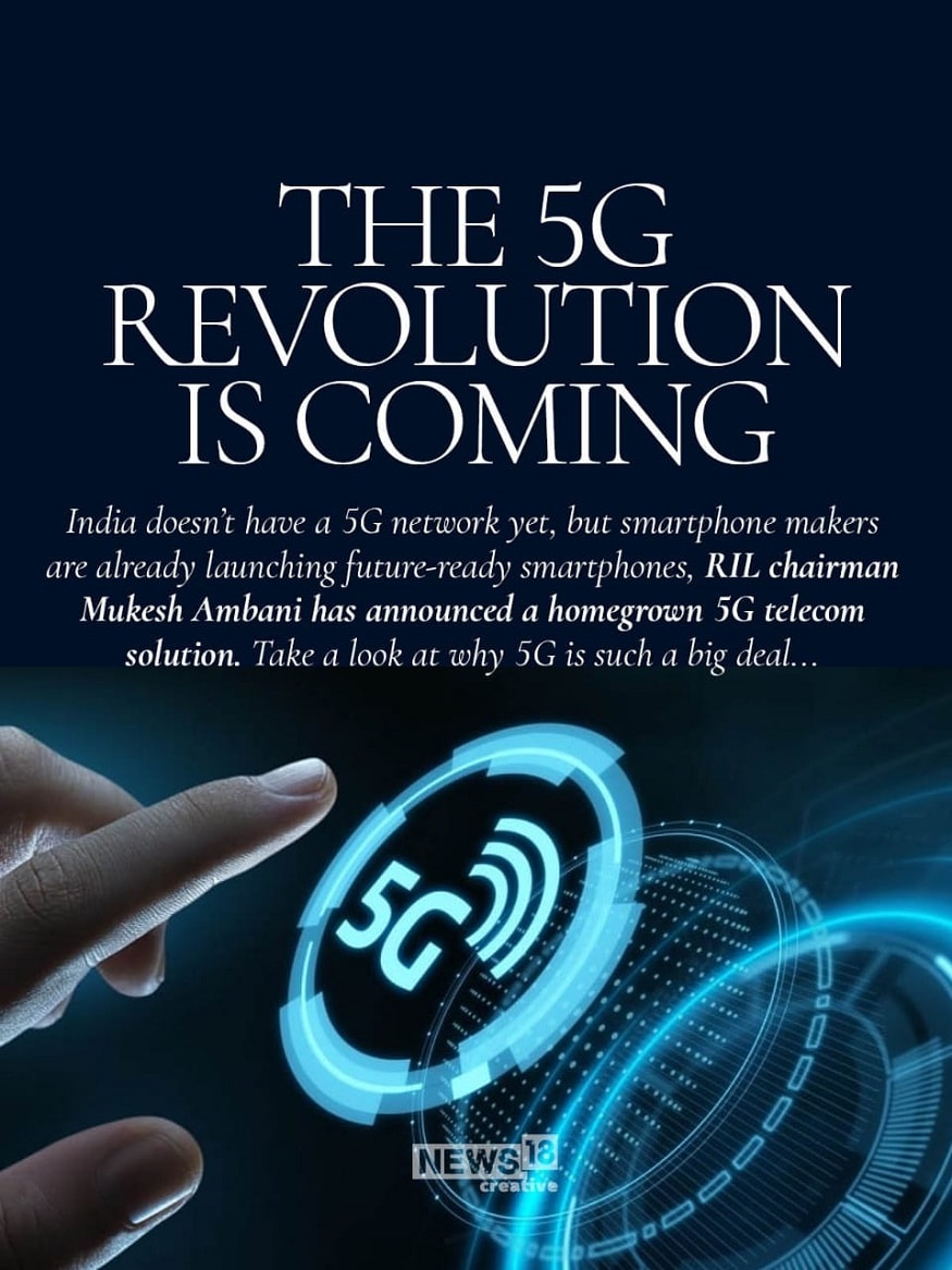 বিশ্বমানের 5G পরিষেবা দিতে তৈরি রয়েছে জিও, জানান মুকেশ আম্বানি। স্পেকট্রাম পেলেই ট্রায়াল রান শুরু হবে৷ Google এবং জিও-- যৌথ ভাবে সস্তায় 5G স্মার্টফোন তৈরি করবে৷ বিশ্বমানের 5G পরিষেবা দিতে তৈরি রয়েছে জিও, জানান মুকেশ আম্বানি। স্পেকট্রাম পেলেই ট্রায়াল রান শুরু হবে৷ Google এবং জিও-- যৌথ ভাবে সস্তায় 5G স্মার্টফোন তৈরি করবে৷
