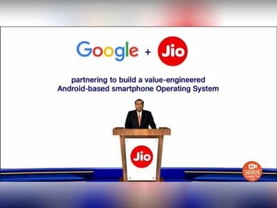 সংস্থার তরফে জানানো হয়েছে, স্মার্টফোনটি তৈরি হবে যৌথ উদ্যোগে৷ ২০২১-এ ভারতে তৈরি হবে জিও-গুগলের স্মার্টফোন ৷ গত ১৫ জুলাই বার্ষিক বৈঠকে স্মার্টফোন পরিকল্পনার কথা ঘোষণা করেন রিলায়েন্স চেয়ারম্যান মুকেশ আম্বানি৷ গুগলের সঙ্গে যৌথ উদ্যোগে স্মার্টফোন তৈরি হচ্ছে ৷ ৪জি বা ৫জি স্মার্টফোন তৈরি করবে জিও ৷ ফোনে থাকবে গুগলের অপারেটিং সিস্টেম ৷ আধুনিক প্রযুক্তির স্মার্টফোন তৈরি হবে ৷ সংস্থার তরফে জানানো হয়েছে, স্মার্টফোনটি তৈরি হবে যৌথ উদ্যোগে৷ ২০২১-এ ভারতে তৈরি হবে জিও-গুগলের স্মার্টফোন ৷ গত ১৫ জুলাই বার্ষিক বৈঠকে স্মার্টফোন পরিকল্পনার কথা ঘোষণা করেন রিলায়েন্স চেয়ারম্যান মুকেশ আম্বানি৷ গুগলের সঙ্গে যৌথ উদ্যোগে স্মার্টফোন তৈরি হচ্ছে ৷ ৪জি বা ৫জি স্মার্টফোন তৈরি করবে জিও ৷ ফোনে থাকবে গুগলের অপারেটিং সিস্টেম ৷ আধুনিক প্রযুক্তির স্মার্টফোন তৈরি হবে ৷