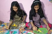যমজ বোন প্রাপ্তি ও প্রাচী!‌ সবাইকে অবাক করে মাধ্যমিকে পেল সমান নম্বর