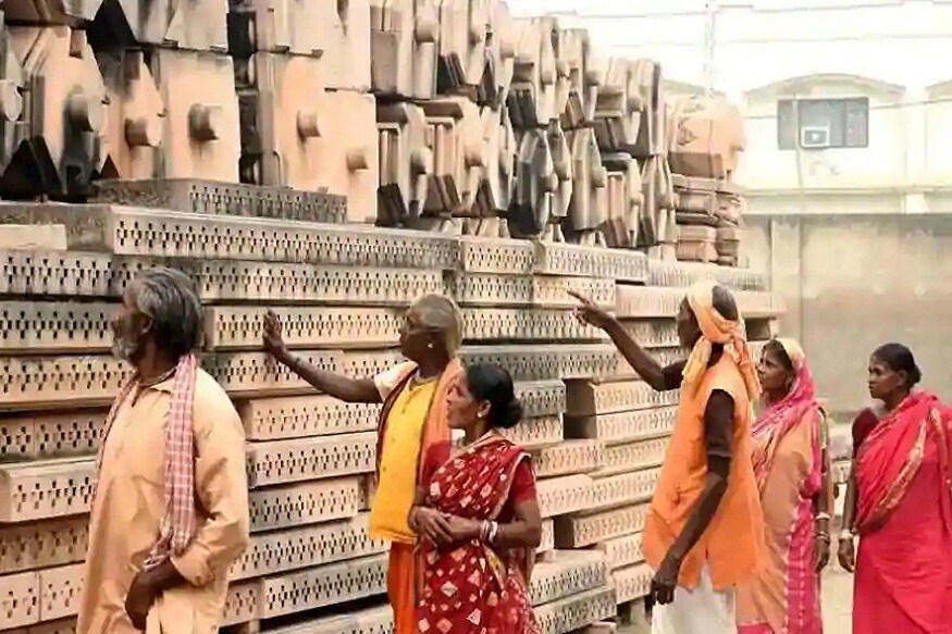 ৫ অগাস্ট অযোধ্যায় রামমন্দির নির্মাণের ভূমিপুজো, মন্দিরের শিলান্যাস করবেন প্রধানমন্ত্রী নরেন্দ্র মোদি। মন্দির নির্মাণে দেশের নানা প্রান্তের হিন্দু দেবস্থানের জল ও মাটি ব্যবহার করার সিদ্ধান্ত নেওয়া হয়েছে। (ANI Photo ) ৫ অগাস্ট অযোধ্যায় রামমন্দির নির্মাণের ভূমিপুজো, মন্দিরের শিলান্যাস করবেন প্রধানমন্ত্রী নরেন্দ্র মোদি। মন্দির নির্মাণে দেশের নানা প্রান্তের হিন্দু দেবস্থানের জল ও মাটি ব্যবহার করার সিদ্ধান্ত নেওয়া হয়েছে। (ANI Photo )