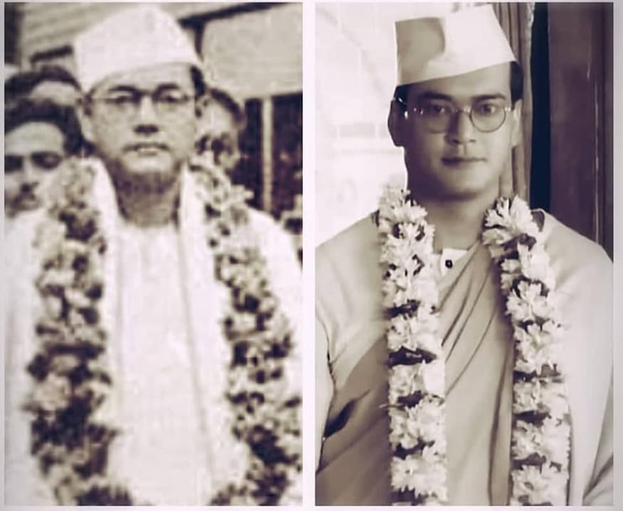 •ছোটপর্দায় খুবই পরিচিত মুখ অভিষেক৷ বহু সিরিয়ালে তাঁকে নিয়মিত দেখা যায়৷ তবে অবশ্যই নেতাজির চরিত্র তাঁর কাছে চ্যালেঞ্জ ছিল অনেকটাই৷ বিশেষ করে নেতাজির প্রতি বাঙালি সেন্টিমেন্টকে যথাযত মযার্দা দিতে প্রচুর পরিশ্রম করেছিলেন অভিষেক৷ Photo Courtesy: Facebook •ছোটপর্দায় খুবই পরিচিত মুখ অভিষেক৷ বহু সিরিয়ালে তাঁকে নিয়মিত দেখা যায়৷ তবে অবশ্যই নেতাজির চরিত্র তাঁর কাছে চ্যালেঞ্জ ছিল অনেকটাই৷ বিশেষ করে নেতাজির প্রতি বাঙালি সেন্টিমেন্টকে যথাযত মযার্দা দিতে প্রচুর পরিশ্রম করেছিলেন অভিষেক৷ Photo Courtesy: Facebook