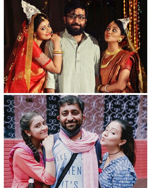 *বিবাহ বিচ্ছেদের পরে অভিমুন্যর সঙ্গে ধীরে ধীরে বন্ধুত্ব-প্রেম। এরপর আজ বিবাহ-বন্ধনে আবদ্ধ হলেন তাঁরা। ছবি: ইনস্টাগ্রাম।