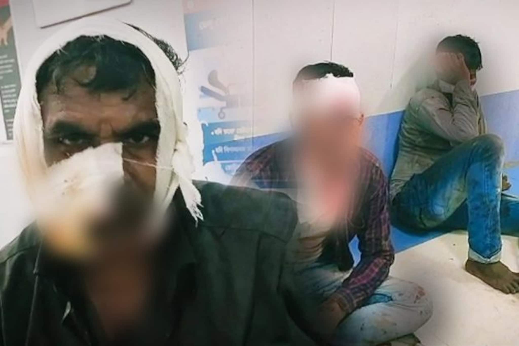 ট্যাক্সি চালককে ধারালো অস্ত্র দিয়ে খুনের চেষ্টা দুই যাত্রীর!গণপিটুনি অভিযুক্তদের